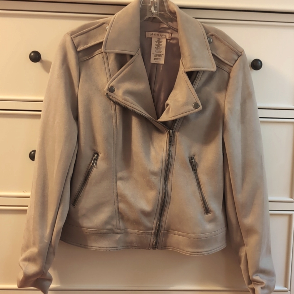 Philosophy Tan Jacket
